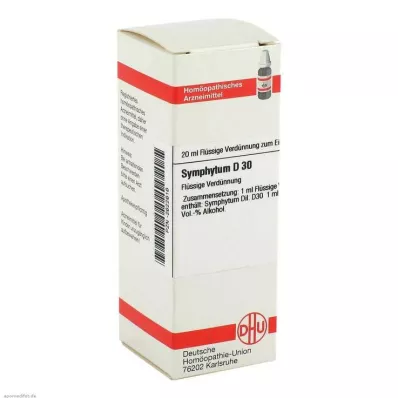 SYMPHYTUM D 30 Dilución, 20 ml