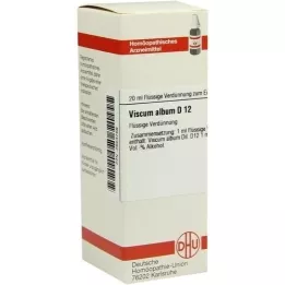 VISCUM ALBUM D 12 Dilución, 20 ml