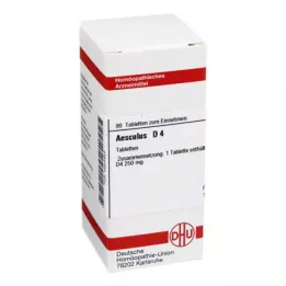AESCULUS D 4 tabletas, 80 uds