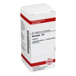 AESCULUS D 6 pastillas, 80 uds