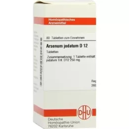 ARSENUM JODATUM D 12 pastillas, 80 uds