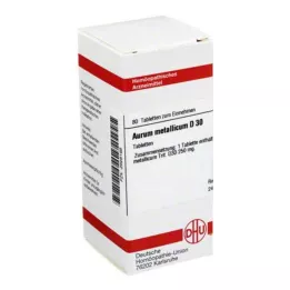 AURUM METALLICUM D 30 comprimidos, 80 uds