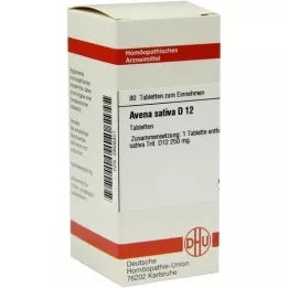 AVENA SATIVA D 12 pastillas, 80 uds