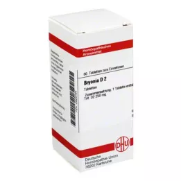 BRYONIA D 2 comprimidos, 80 uds