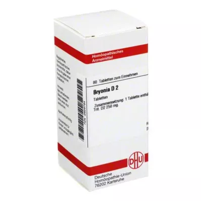 BRYONIA D 2 comprimidos, 80 uds