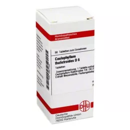 CAULOPHYLLUM THALICTROIDES D 6 pastillas, 80 uds