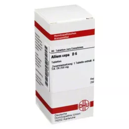 ALLIUM CEPA D 6 pastillas, 80 uds