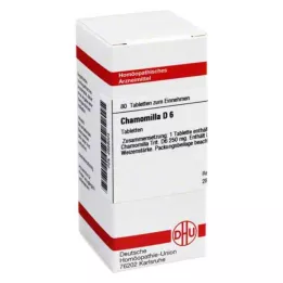 CHAMOMILLA D 6 pastillas, 80 uds