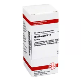 CHELIDONIUM D 12 pastillas, 80 uds