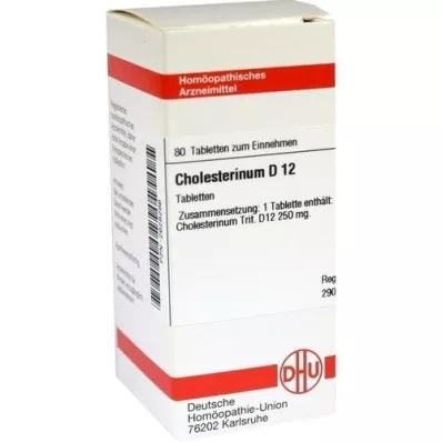 CHOLESTERINUM D 12 pastillas, 80 uds