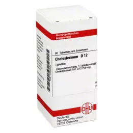 CHOLESTERINUM D 12 pastillas, 80 uds