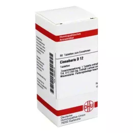 CINNABARIS D 12 pastillas, 80 uds