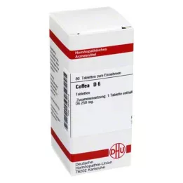 COFFEA D 6 pastillas, 80 uds