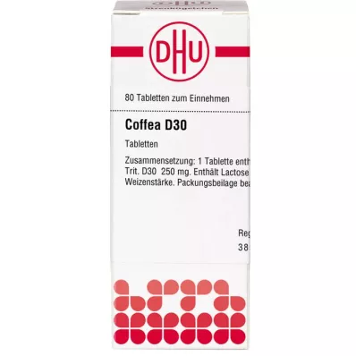 COFFEA D 30 comprimidos, 80 uds