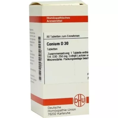 CONIUM D 30 comprimidos, 80 uds