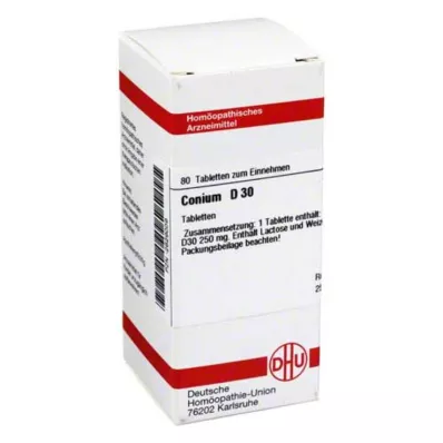 DHU Conium D 30 tabletas, 80 piezas