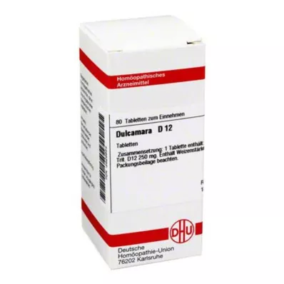 DHU Dulcamara D 12 tabletas, 80 piezas