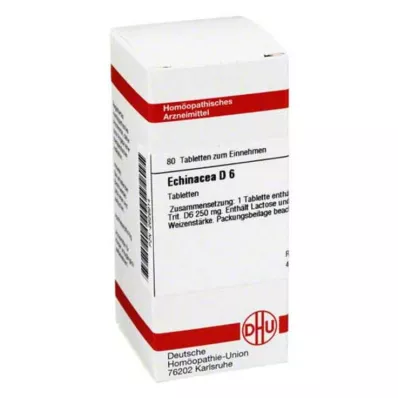 ECHINACEA HAB D 6 pastillas, 80 uds