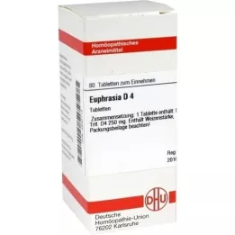 EUPHRASIA D 4 tabletas, 80 uds