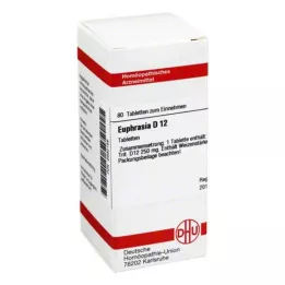 EUPHRASIA D 12 pastillas, 80 uds