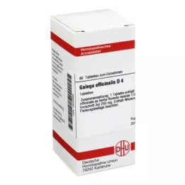 GALEGA officinalis D 4 comprimidos, 80 uds