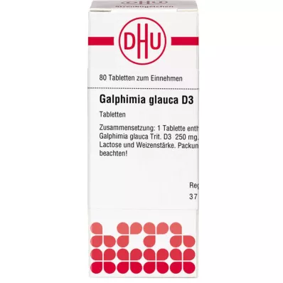 GALPHIMIA GLAUCA D 3 comprimidos, 80 uds