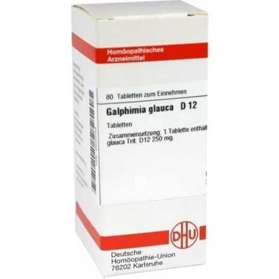 GALPHIMIA GLAUCA D 12 pastillas, 80 uds