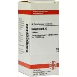 GRAPHITES D 30 comprimidos, 80 uds