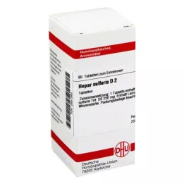 HEPAR SULFURIS D 2 comprimidos, 80 uds