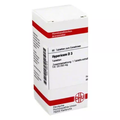 HYPERICUM D 3 comprimidos, 80 uds