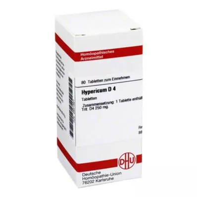 DHU Hypericum D 4 tabletas, 80 piezas