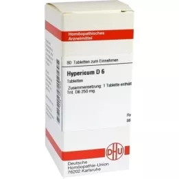 HYPERICUM D 6 pastillas, 80 uds