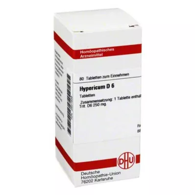 DHU Hypericum D 6 tabletas, 80 piezas DHU Hypericum D 6 tabletas, 80 piezas