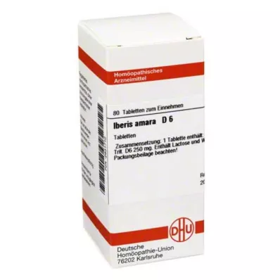 IBERIS AMARA D 6 pastillas, 80 uds