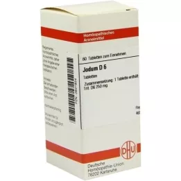 JODUM D 6 pastillas, 80 uds