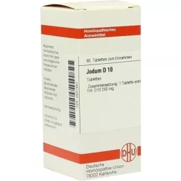 JODUM D 10 pastillas, 80 uds