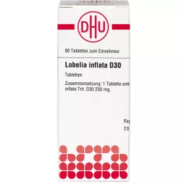 LOBELIA INFLATA D 30 comprimidos, 80 uds