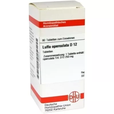 LUFFA OPERCULATA D 12 pastillas, 80 uds