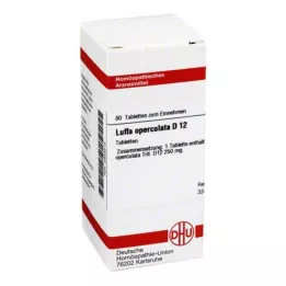 LUFFA OPERCULATA D 12 pastillas, 80 uds