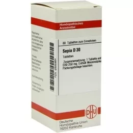 SEPIA D 30 comprimidos, 80 uds