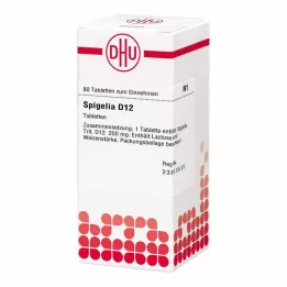 SPIGELIA D 12 pastillas, 80 uds