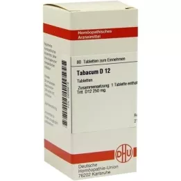 TABACUM D 12 pastillas, 80 uds