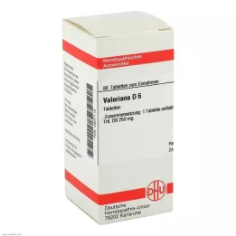 VALERIANA D 6 pastillas, 80 uds