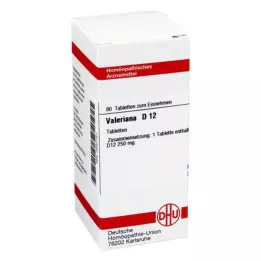 VALERIANA D 12 pastillas, 80 uds