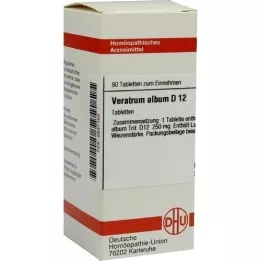 VERATRUM ALBUM D 12 pastillas, 80 uds