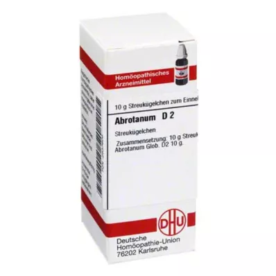 DHU Abrotanum D 2 glóbulos, 10 g