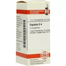 DIGITALIS D 4 glóbulos, 10 g