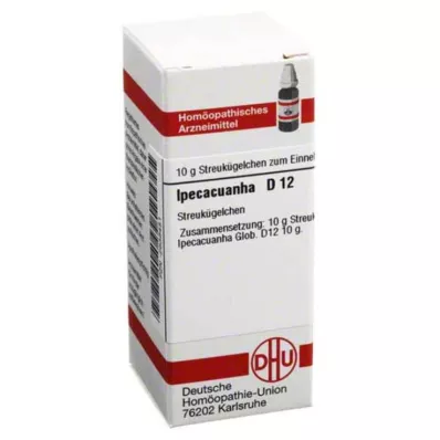 IPECACUANHA D 12 glóbulos, 10 g IPECACUANHA D 12 glóbulos, 10 g