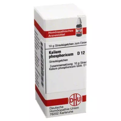 KALIUM PHOSPHORICUM D 12 glóbulos, 10 g