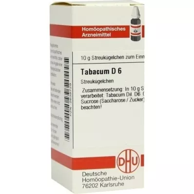 TABACUM D 6 glóbulos, 10 g